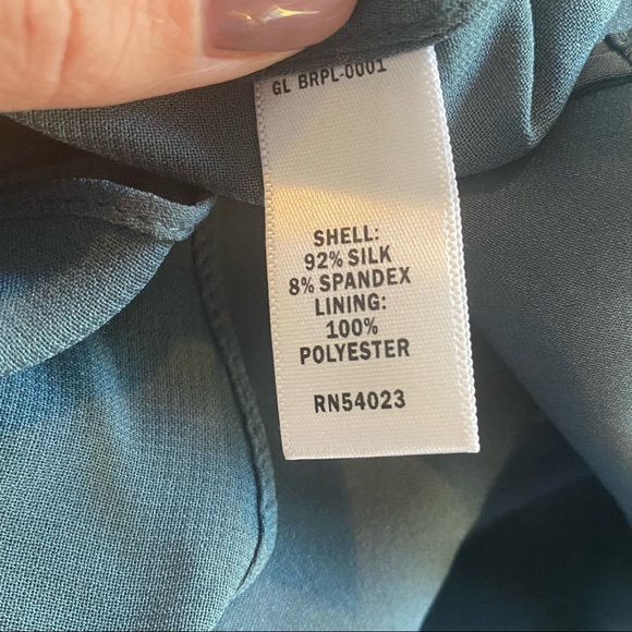 Banana Republic Navy Blue Formal Maxi Dress - Picture 13 of 14